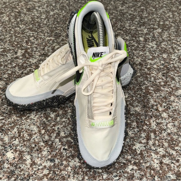 Nike Waffle Racer Crater Pale Ivory Black - Picture 9 of 12